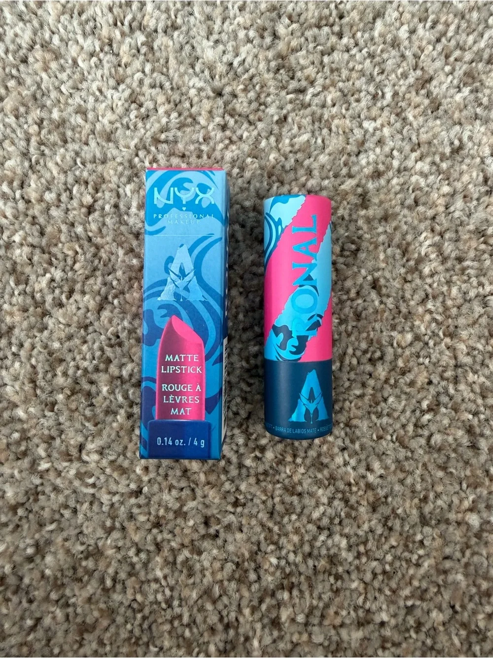 NYX Avatar Lipstick in Hot Pink Ronan